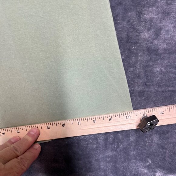 Lands End Wide Leg Pull On Pants Starfish Flare Leg Pant Green Size XL - Picture 4 of 10